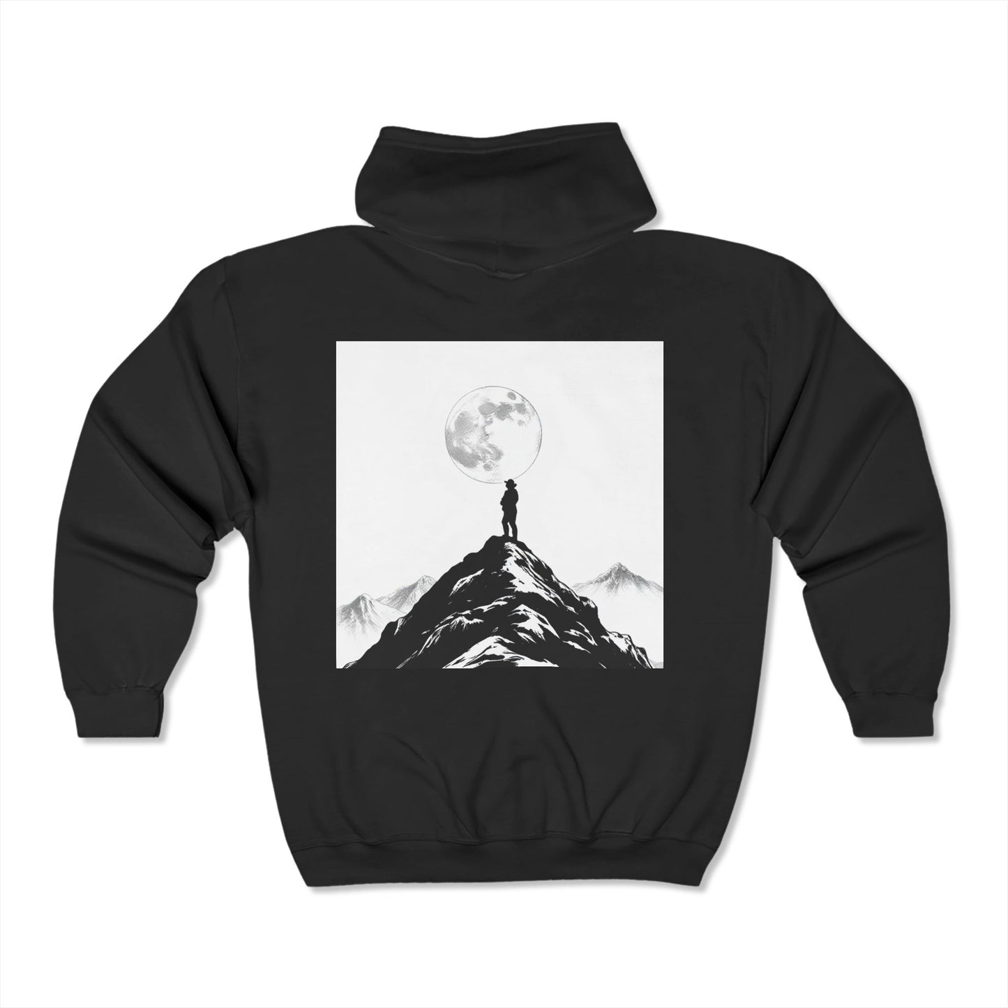 Unisex Full Zip Sweatshirt Mount